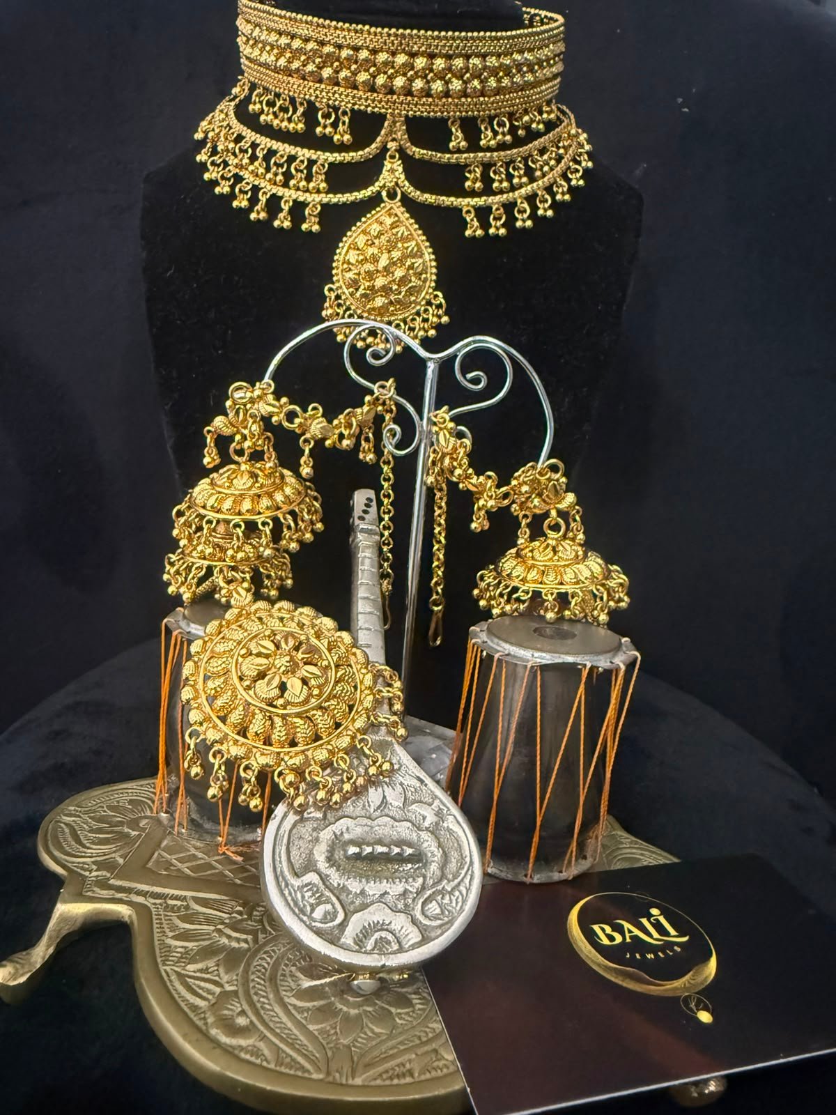 Jewellery on display at the Bali Jewels boutique